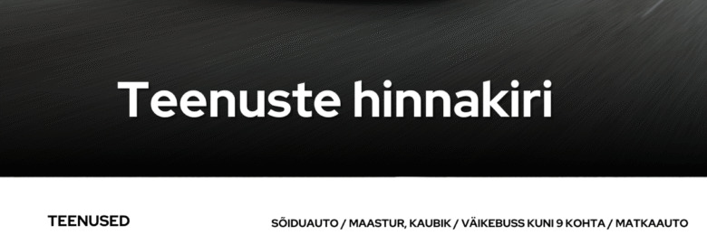 Autopesula koos transfeer teenusega, viime-toome