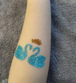 Glitter tattoo laste üritustele/laatadele