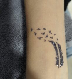 Glitter tattoo laste üritustele/laatadele